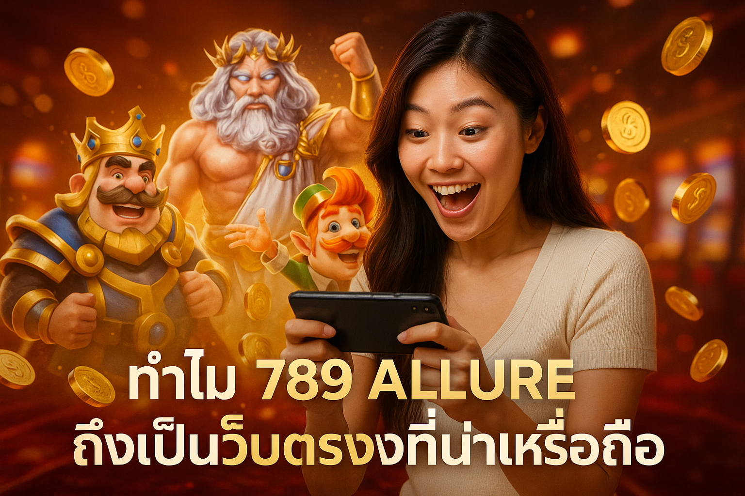 ทำไม 789 ALLURE ถึงเป็นเว็บตรงที่น่าเชื่อถือ