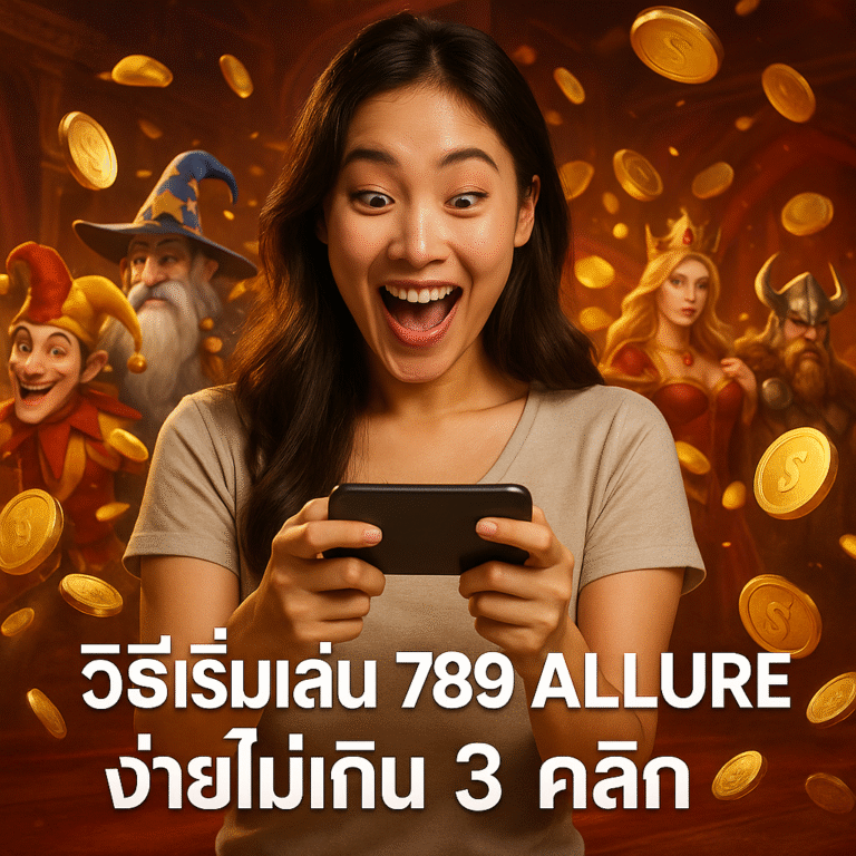 วิธีเริ่มเล่น 789 ALLURE ง่ายไม่เกิน 3 คลิก